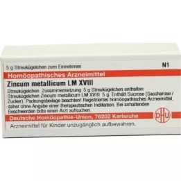 ZINCUM METALLICUM LM XVIII Guľôčky, 5 g