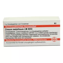 ZINCUM METALLICUM LM XVIII Guľôčky, 5 g