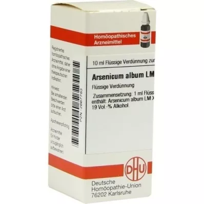 ARSENICUM ALBUM LM XVIII Riedenie, 10 ml