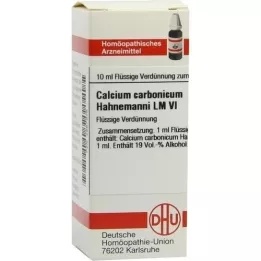 CALCIUM CARBONICUM Hahnemanni LM VI Riedenie, 10 ml