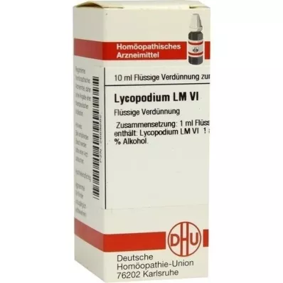 LYCOPODIUM LM VI Riedenie, 10 ml