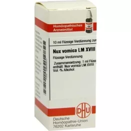 NUX VOMICA LM XVIII Riedenie, 10 ml