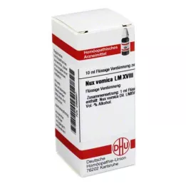 NUX VOMICA LM XVIII Riedenie, 10 ml