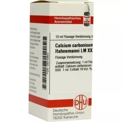 CALCIUM CARBONICUM Hahnemanni LM XXX Riedenie, 10 ml