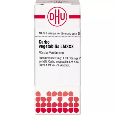 CARBO VEGETABILIS LM XXX Riedenie, 10 ml