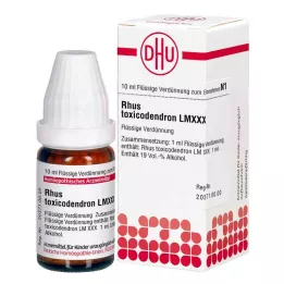 RHUS TOXICODENDRON LM XXX Riedenie, 10 ml