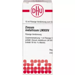 ZINCUM METALLICUM LM XXIV Riedenie, 10 ml