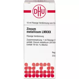 ZINCUM METALLICUM LM XXX Riedenie, 10 ml