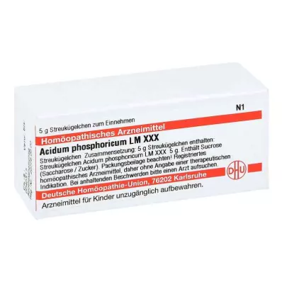 ACIDUM PHOSPHORICUM LM XXX Guľôčky, 5 g ACIDUM PHOSPHORICUM LM XXX Guľôčky, 5 g