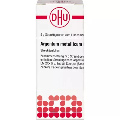 ARGENTUM METALLICUM LM XXX Guľôčky, 5 g