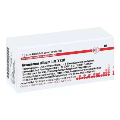 ARSENICUM ALBUM LM XXIV Guľôčky, 5 g ARSENICUM ALBUM LM XXIV Guľôčky, 5 g