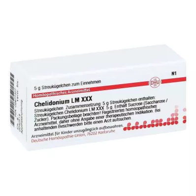 CHELIDONIUM LM XXX Guľôčky, 5 g CHELIDONIUM LM XXX Guľôčky, 5 g