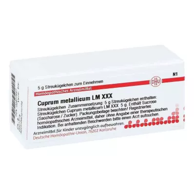 CUPRUM METALLICUM LM XXX Guľôčky, 5 g CUPRUM METALLICUM LM XXX Guľôčky, 5 g