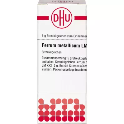 FERRUM METALLICUM LM XXX Guľôčky, 5 g