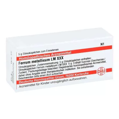 FERRUM METALLICUM LM XXX Guľôčky, 5 g