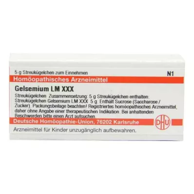 GELSEMIUM LM XXX Guľôčky, 5 g GELSEMIUM LM XXX Guľôčky, 5 g