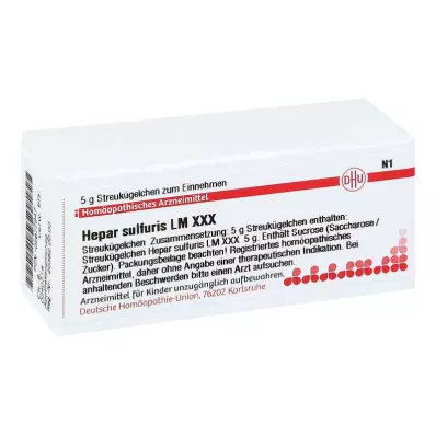 HEPAR SULFURIS LM XXX Guľôčky, 5 g