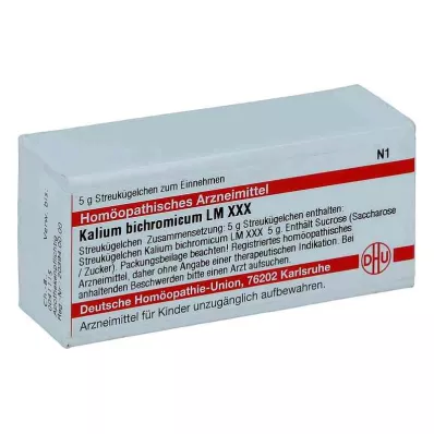 KALIUM BICHROMICUM LM XXX Guľôčky, 5 g KALIUM BICHROMICUM LM XXX Guľôčky, 5 g