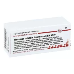 MERCURIUS SOLUBILIS Hahnemanni LM XXIV Guľôčky, 5 g