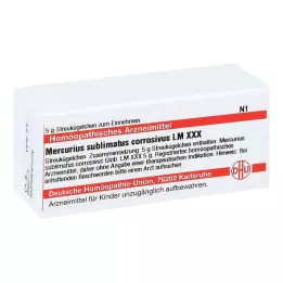 MERCURIUS SUBLIMATUS corrosivus LM XXX guľôčky, 5 g