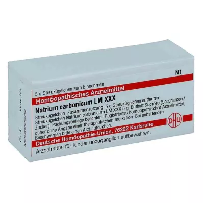 NATRIUM CARBONICUM LM XXX Guľôčky, 5 g