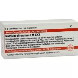 NATRIUM CHLORATUM LM XXX Guľôčky, 5 g