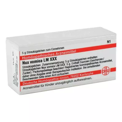 NUX VOMICA LM XXX Guľôčky, 5 g NUX VOMICA LM XXX Guľôčky, 5 g