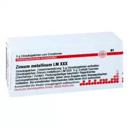 ZINCUM METALLICUM LM XXX Guľôčky, 5 g