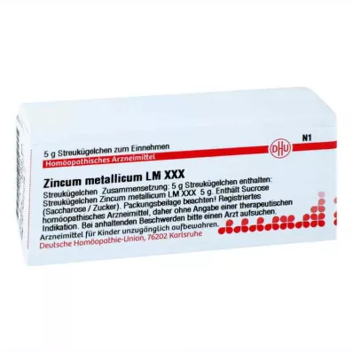 ZINCUM METALLICUM LM XXX Guľôčky, 5 g ZINCUM METALLICUM LM XXX Guľôčky, 5 g