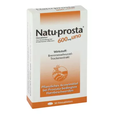 NATUPROSTA 600 mg uno filmom obalené tablety, 30 ks NATUPROSTA 600 mg uno filmom obalené tablety, 30 ks