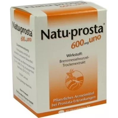 NATUPROSTA 600 mg uno filmom obalené tablety, 60 ks