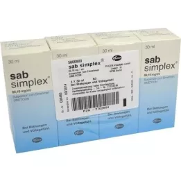 SAB simplex perorálna suspenzia, 4X30 ml