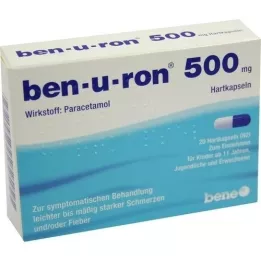 BEN-U-RON 500 mg kapsuly, 20 ks