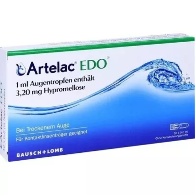 ARTELAC EDO Očné kvapky, 10x0,6 ml