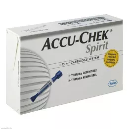 ACCU-CHEK Systém ampuliek Spirit 3,15 ml, 5 ks