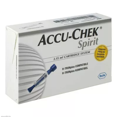 ACCU-CHEK Systém ampuliek Spirit 3,15 ml, 5 ks