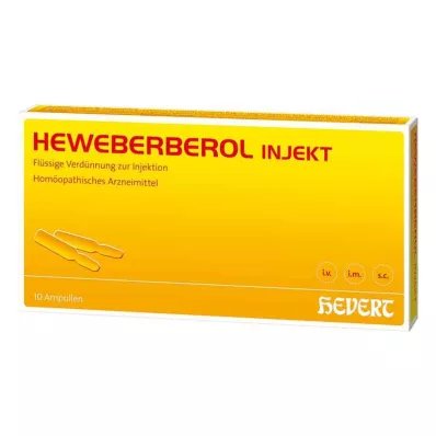 HEWEBERBEROL Injekčné ampulky, 10 ks
