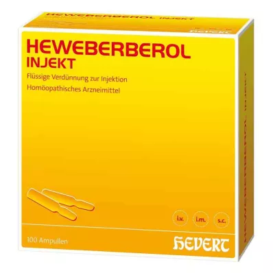 HEWEBERBEROL injekčné ampulky, 100 ks HEWEBERBEROL injekčné ampulky, 100 ks