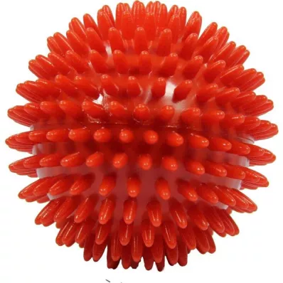 MASSAGEBALL Lopta ježka 9 cm červená, 1 ks MASSAGEBALL Lopta ježka 9 cm červená, 1 ks