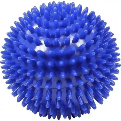 MASSAGEBALL Loptička ježka 10 cm modrá, 1 ks