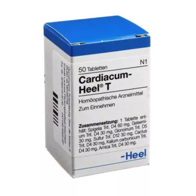 CARDIACUM Tablety Heel T, 50 ks