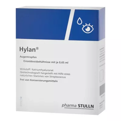 HYLAN Očné kvapky 0,65 ml, 60 ks HYLAN Očné kvapky 0,65 ml, 60 ks
