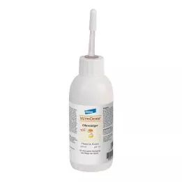 VETRIDERM Čistič uší pre psov/mačky, 100 ml