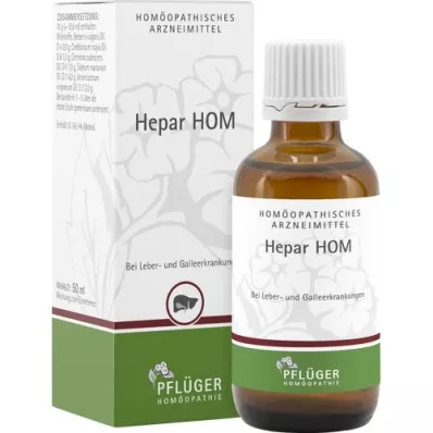 HEPAR HOM Kvapky, 50 ml