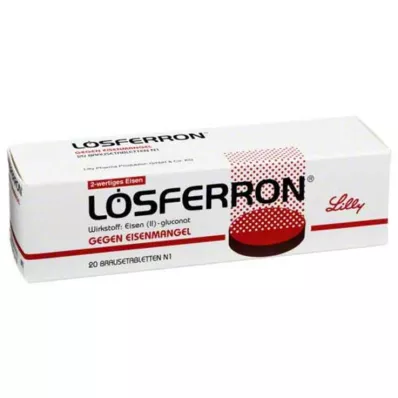 LÖSFERRON Šumivé tablety, 20 ks LÖSFERRON Šumivé tablety, 20 ks
