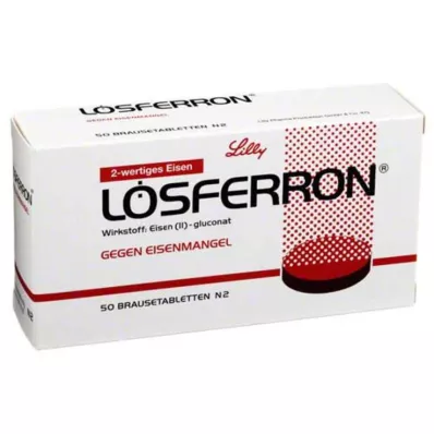 LÖSFERRON Šumivé tablety, 50 ks LÖSFERRON Šumivé tablety, 50 ks