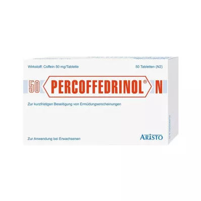PERCOFFEDRINOL N 50 mg tablety, 50 ks