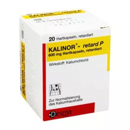 KALINOR retard P 600 mg tvrdé kapsuly, 20 ks