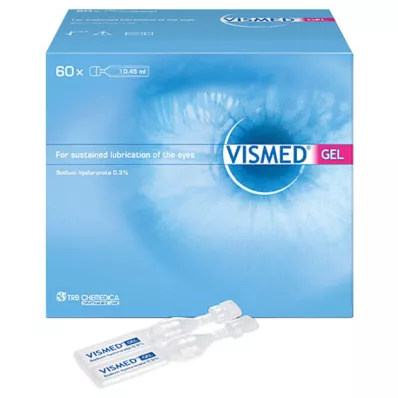 VISMED GEL Jednorazové dávky, 60X0,45 ml