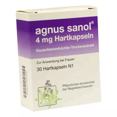 AGNUS SANOL Tvrdé kapsule, 30 ks